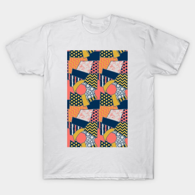 crazy quilt limited palette T-Shirt by B0red